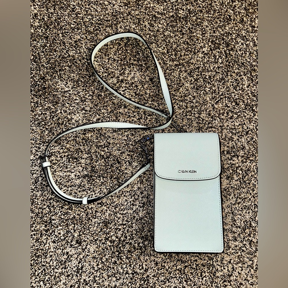 Light blue Calvin Klein crossbody
